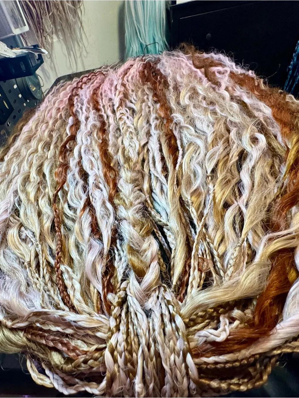 Handmade stylish braided